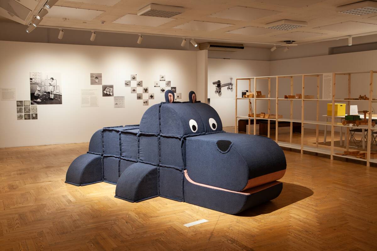 Pamėgo: Begemotas – vienas mėgstamiausių M. K. Čiurlionio dailės muziejuje surengtos parodos „Pasaka“ eksponatų.