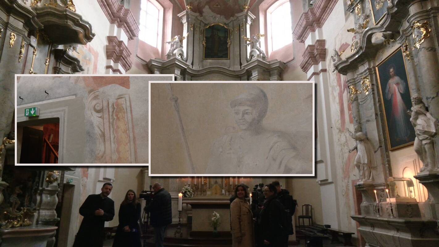Po dažų sluoksniais bažnyčioje – netikėtas lobis: tai pakeitė visą planą