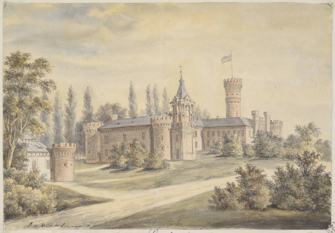 Napoleonas Orda. Raudonės pilis.