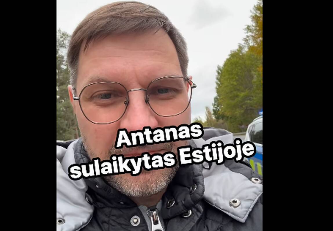 Estijoje sulaikytas Antanas Kandrotas – Celofanas: šioje šalyje jis nepageidaujamas