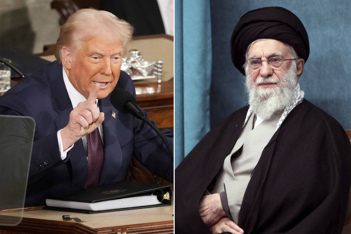 Khamenei Trumpui: svajok toliau