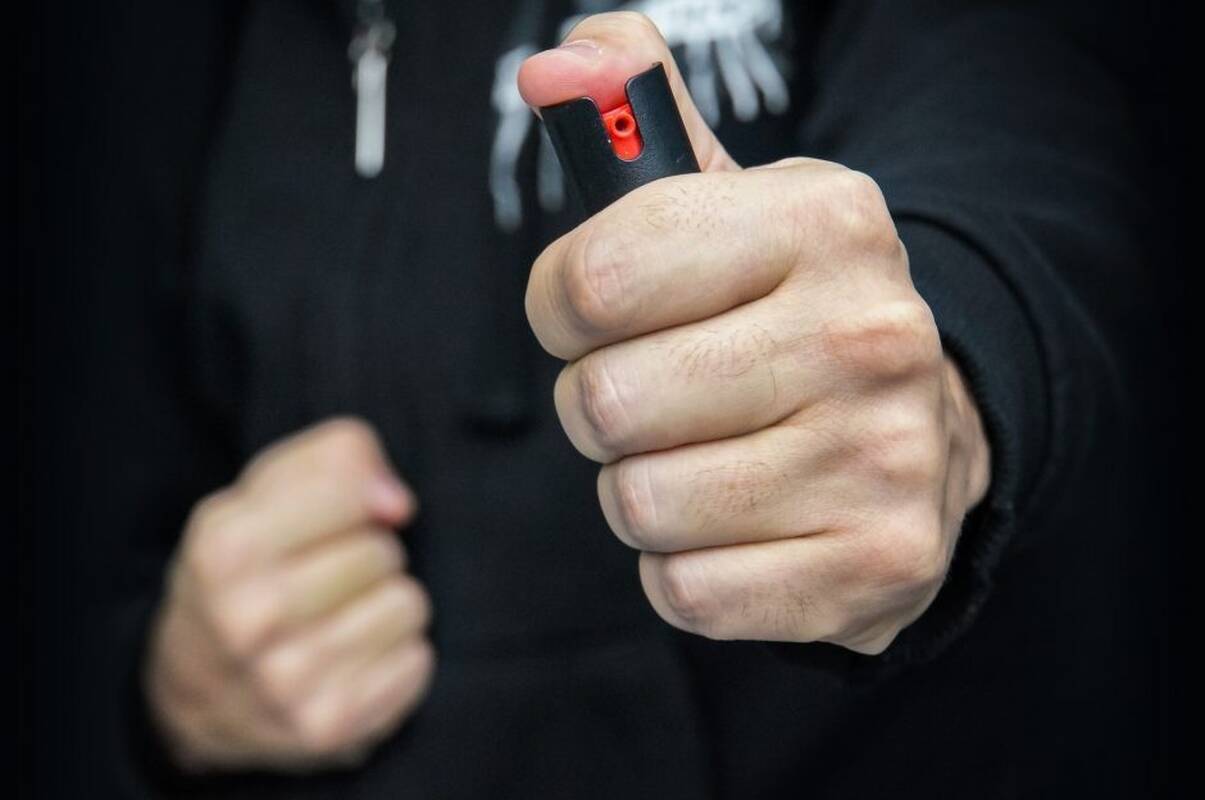 Konfliktas Klaipėdoje: papurškė dujų ir pasišalino
