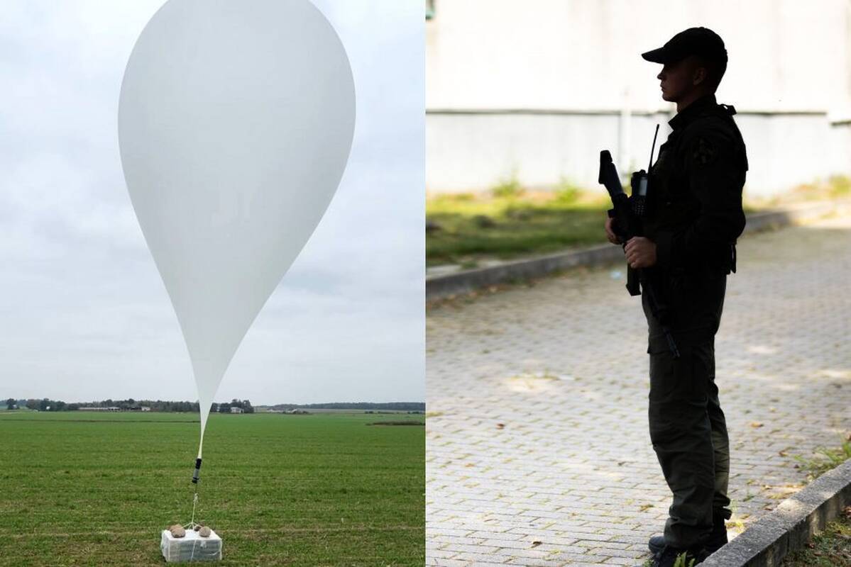 Kodėl Baltarusijos balionai paralyžiuoja Lietuvos dangų?