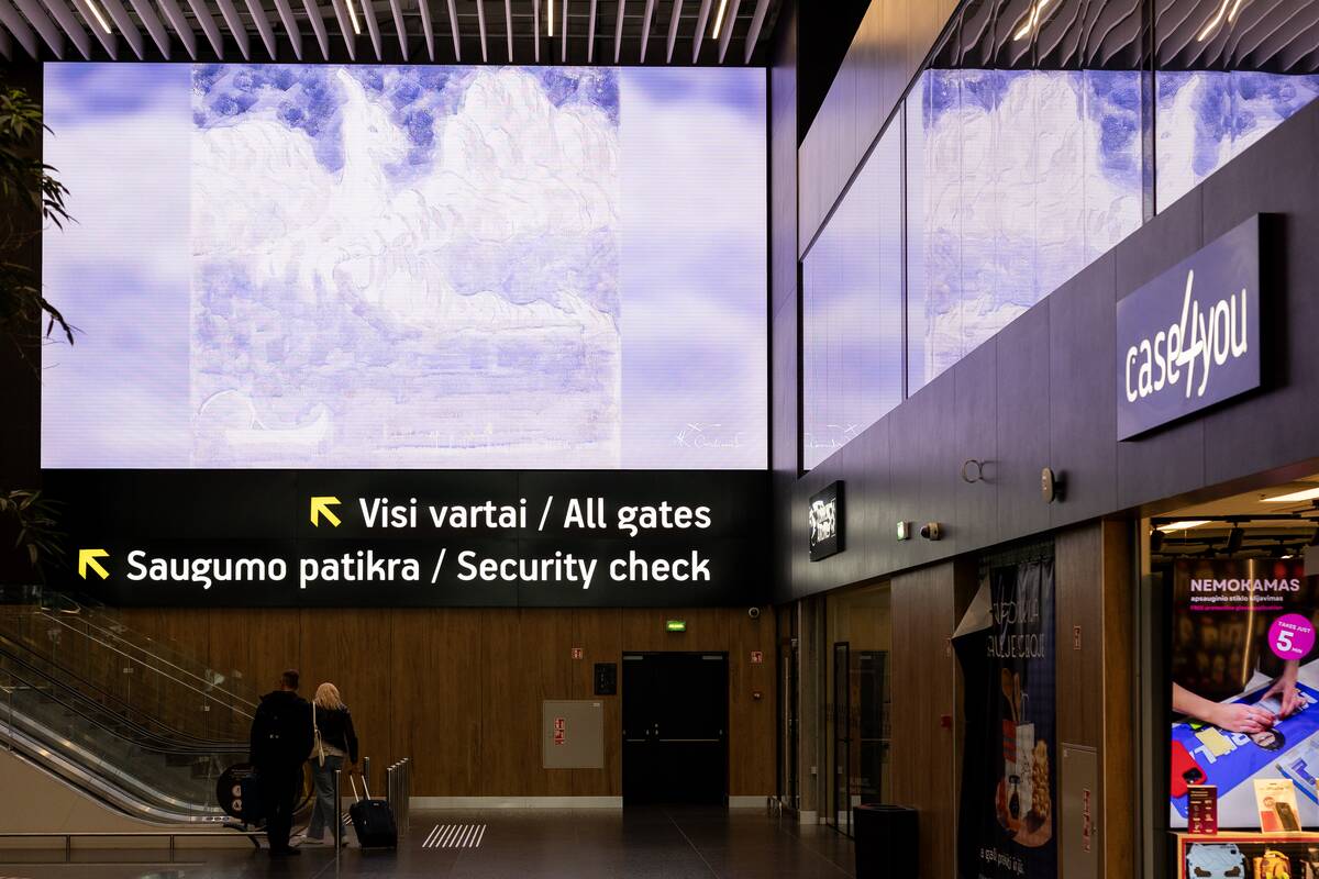 Vilniaus oro uoste atnaujintas orlaivių eismas