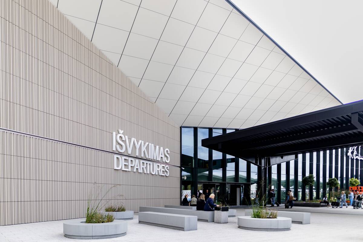 Vilniaus oro uoste vėluoja skrydžiai