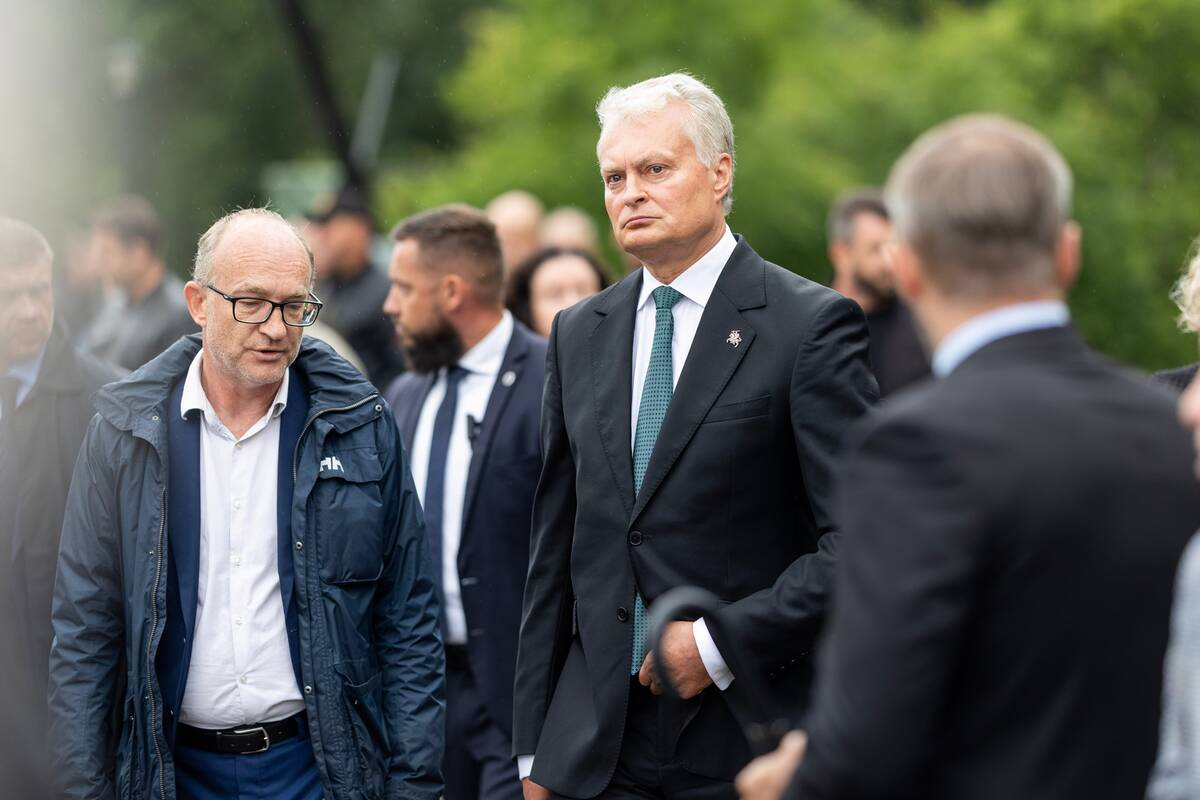 Frederikas Jansonas ir Gitanas Nausėda