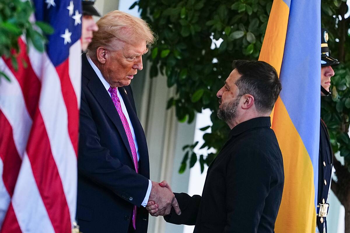 Donaldas Trumpas ir Volodymyras Zelenskis