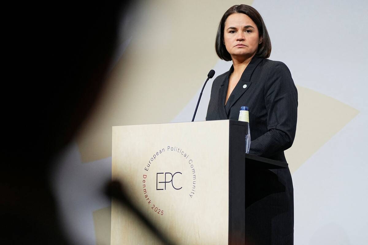 Cichanouskaja ragina Trumpą aktyviau remti demokratiją Baltarusijoje