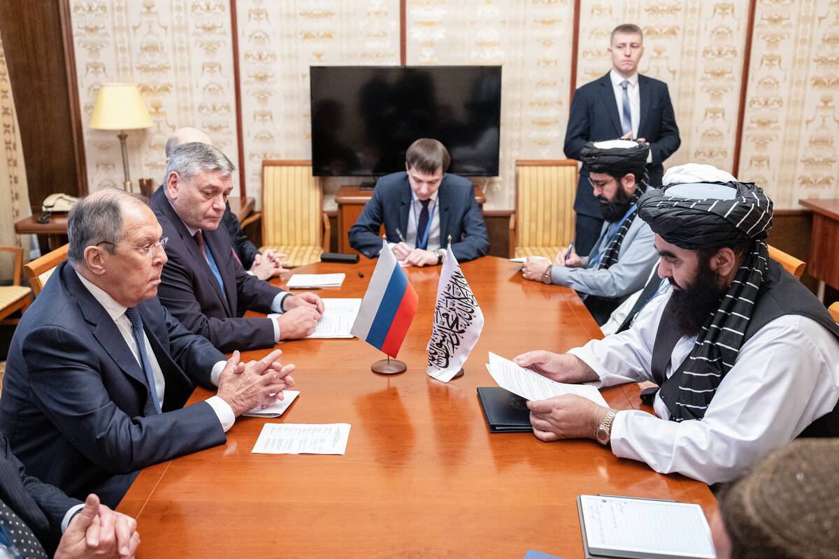 Rusija surengė pirmąsias oficialias derybas su Talibanu