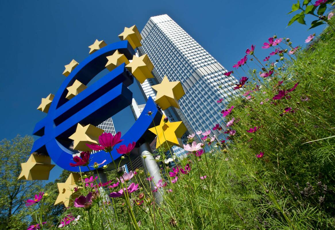 Euro zonos valstybių biudžetų deficitas – 3,1 proc. BVP
