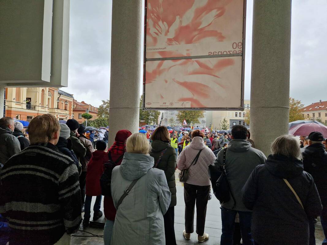 Teatro aikštėje – įspėjamasis streikas „Tai gali būti paskutinis kartas“