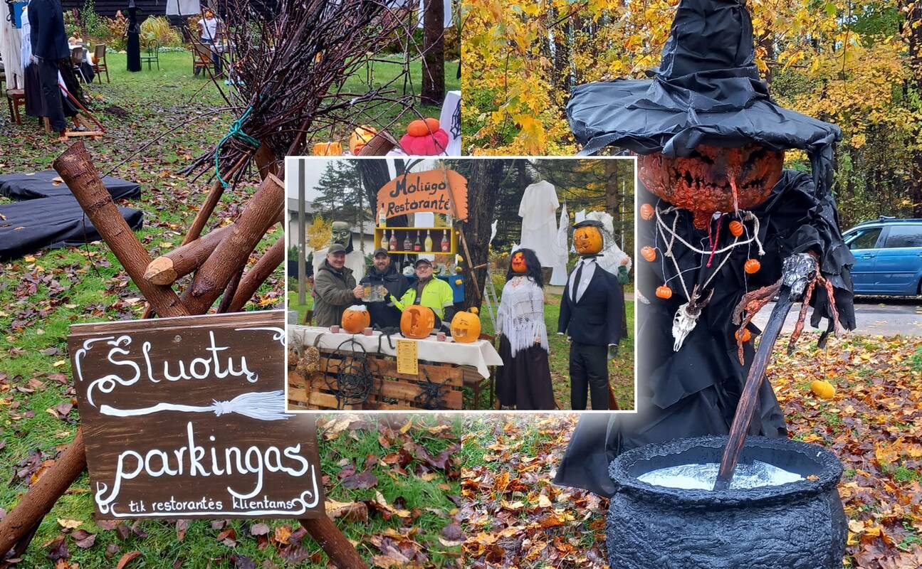 Talka: kaimynai ne pirmus metus rengia rudenines šventes, šį kartą vieša erdvė buvo ypatingai papuošta.