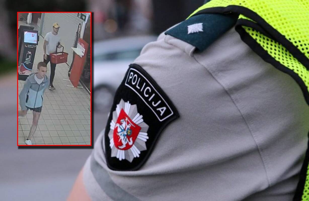 Vyrai, jūsų ieško policija