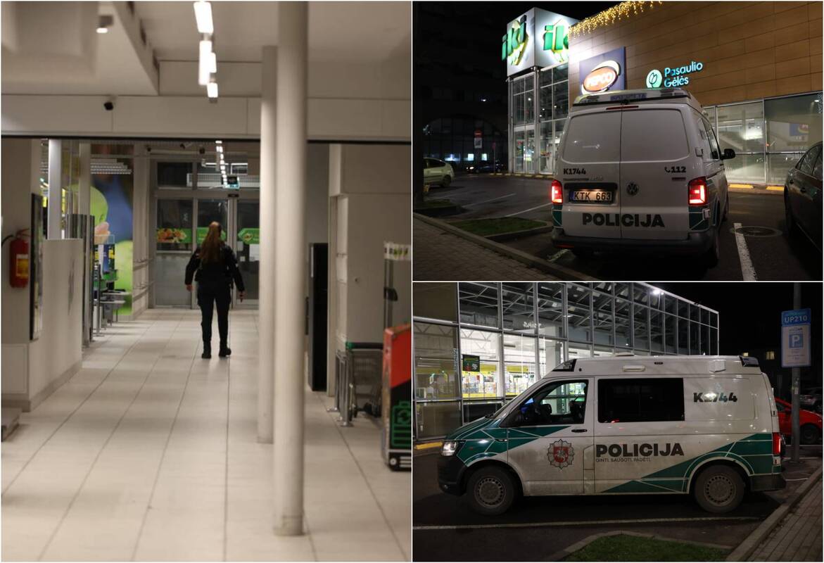 Kauno „Iki“ – pažeidėjo grumtynės su policininkais: medikų pagalbos prireikė visiems trims