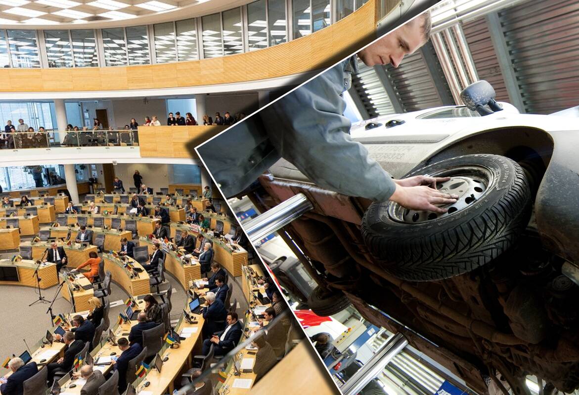 Žiniasklaida: Seimo nariai už viešus pinigus remontavo nuosavus automobilius, kuriuos vėliau pardavė