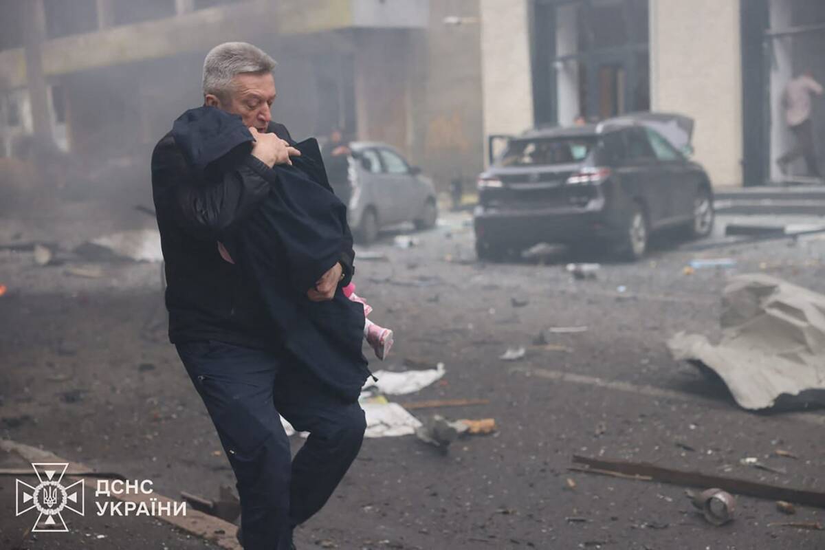 Charkive rusai atakavo vaikų darželį