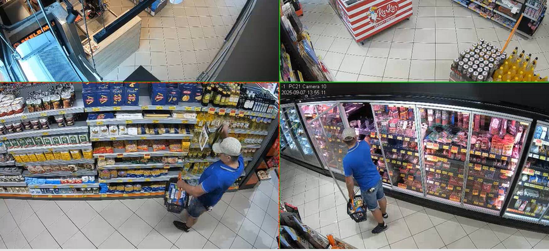 Kaune iš parduotuvės pavogė maisto produktų: policija turi klausimų šiam vyrui