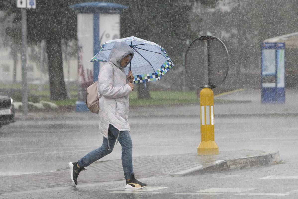 Hidrologai suskaičiavo – Klaipėdai smogė dviguba mėnesio kritulių norma