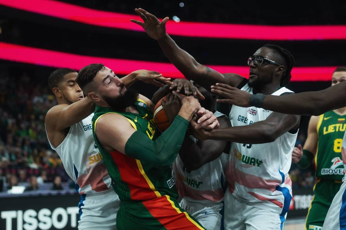 Pažįstami: Lietuvos ir Didžiosios Britanijos krepšininkai buvo susitikę šiemet rugpjūtį „EuroBasket“ B grupėje Tamperėje (mūsiškiai laimėjo 94:70).