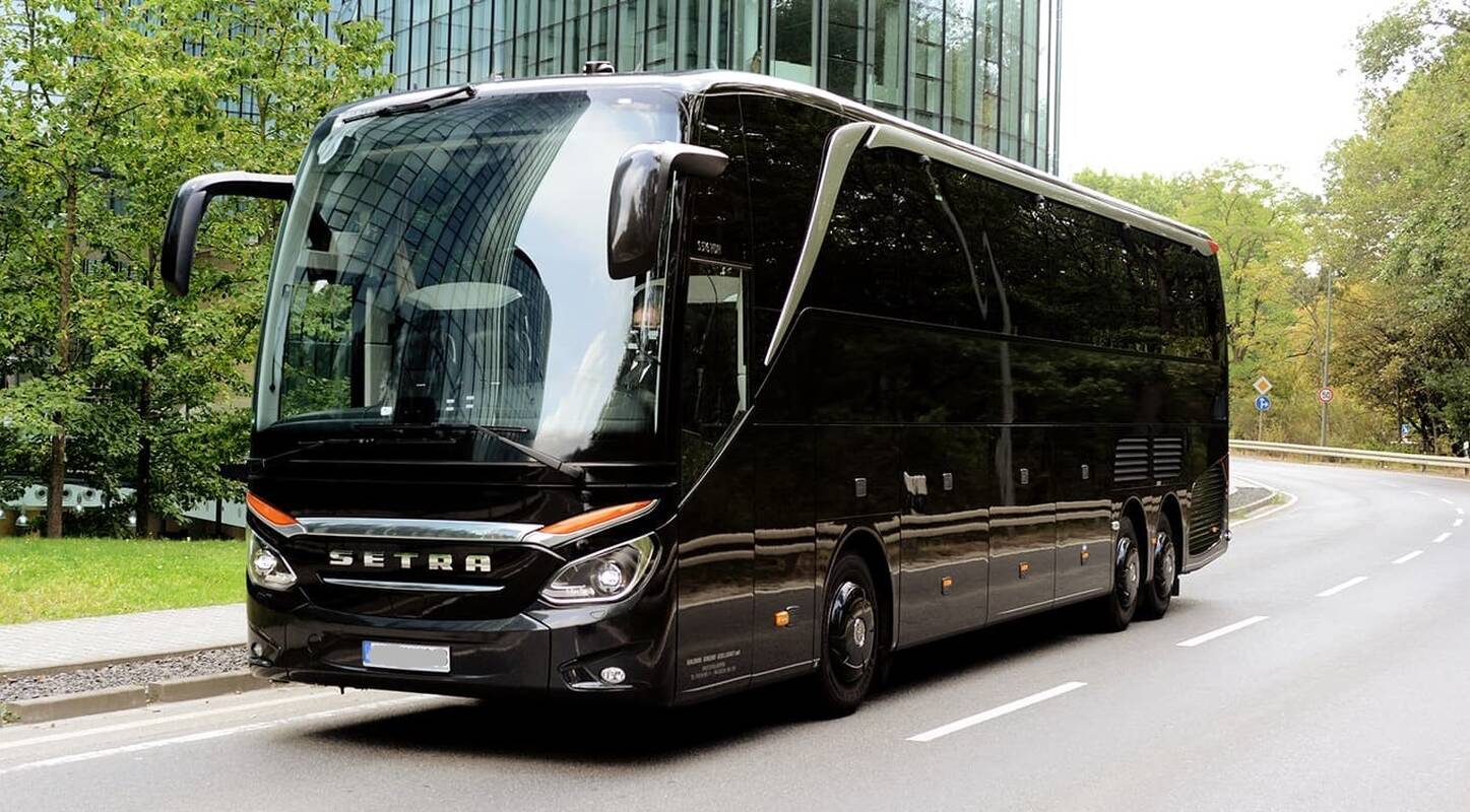 Įranga: „Setra TopClass S 516 HDH sumontuotos moderniausios saugos sistemos.