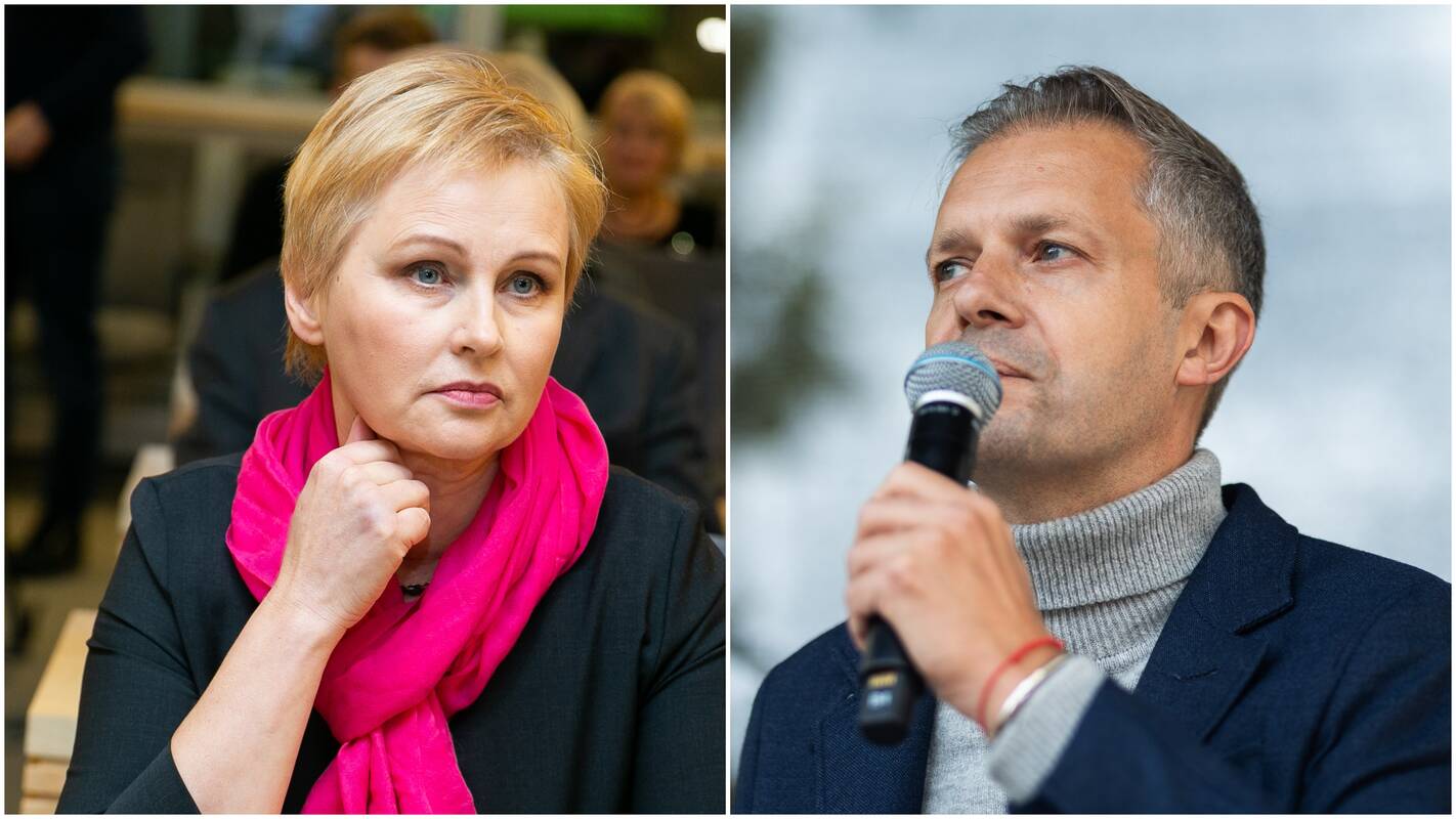 Rūta Janutienė ir Andrius Tapinas
