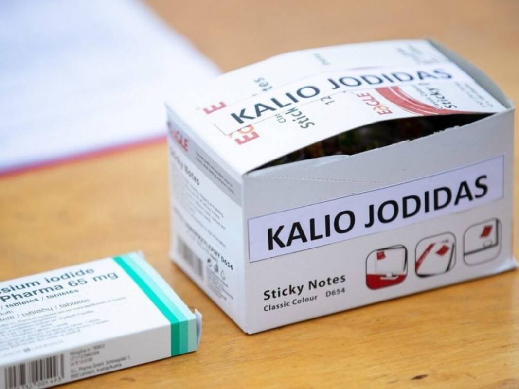 Studentams atnaujinti kalio jodido tablečių receptai: jas galės atsiimti iki metų galo