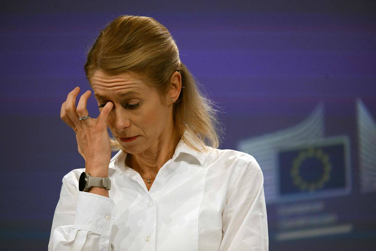 Kallas: neteisinga daryti spaudimą Ukrainai