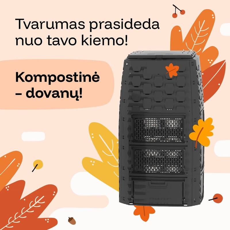 Nemokamos kompostavimo dėžės Kauno miesto individualių valdų gyventojams
