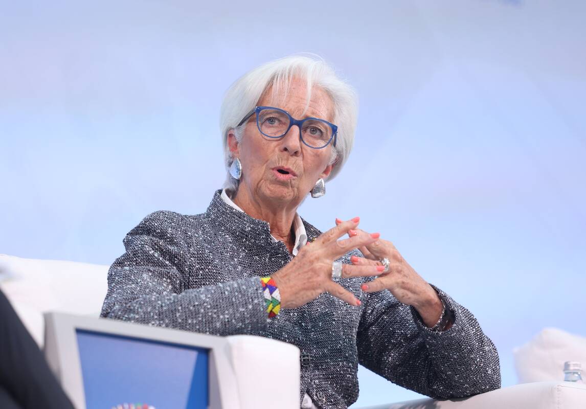 ECB pirmininkė: pasaulio ekonomika dar pajus muitų sukeltus skausmus