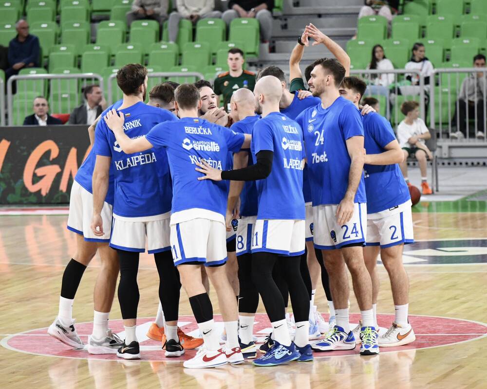 „Neptūno“ krepšininkai šventė pergalę Liublianoje