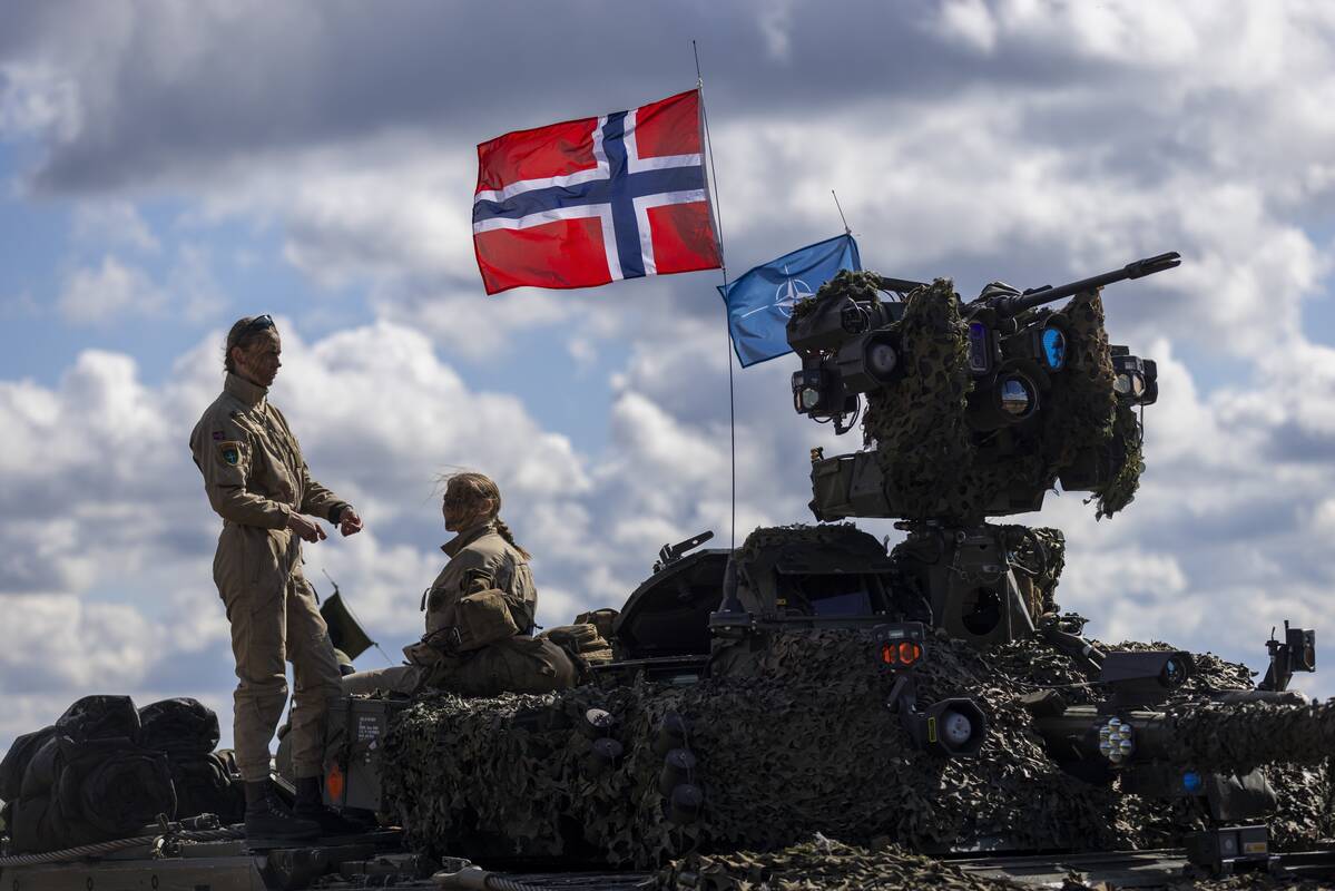 Norvegijos karinė parama Ukrainai kitąmet turėtų siekti beveik šešis milijardus eurų