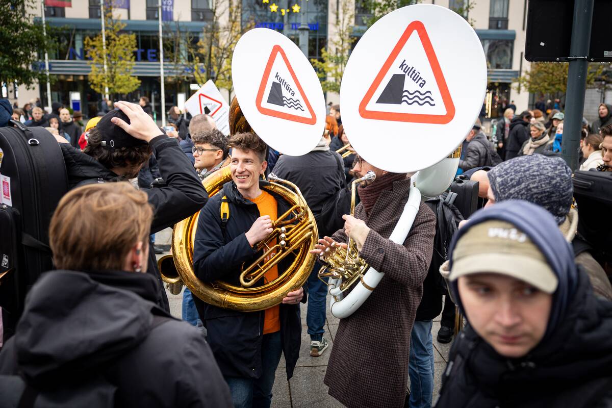 Kultūros ministerijos drama tęsiasi: kultūrininkai grasina dar didesniu streiku