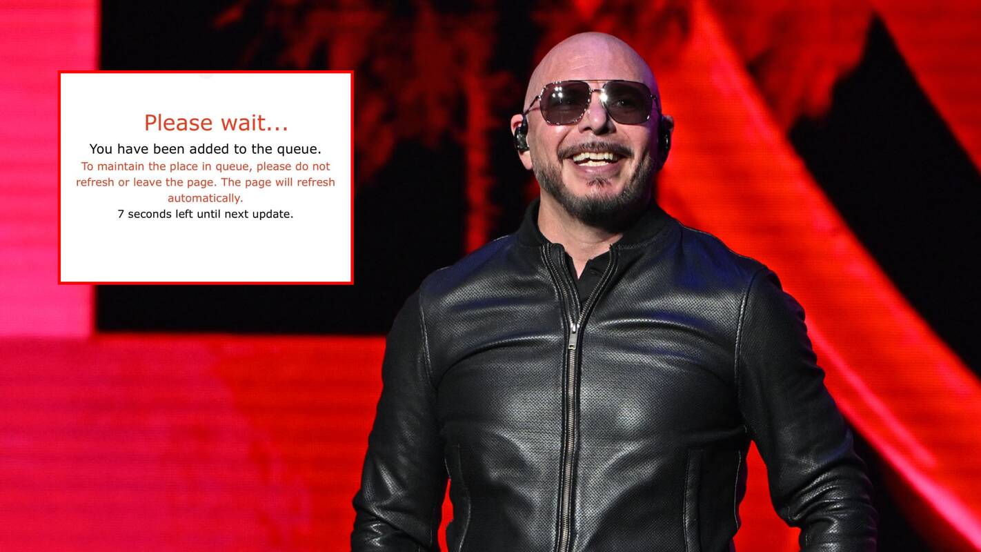Įsigyti bilietus į Pitbull'io koncertą tapo neįmanoma misija: viskas „nulūžo“