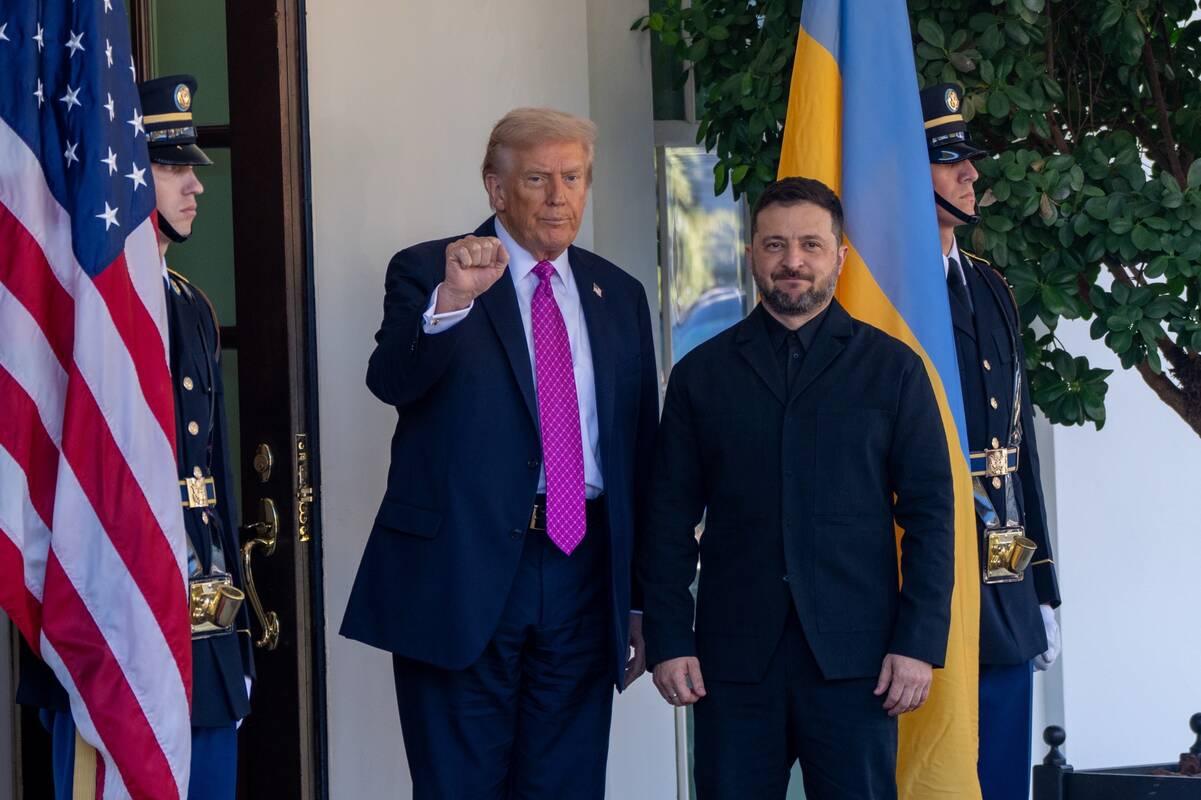  Donaldas Trumpas ir Volodymyras Zelenskis