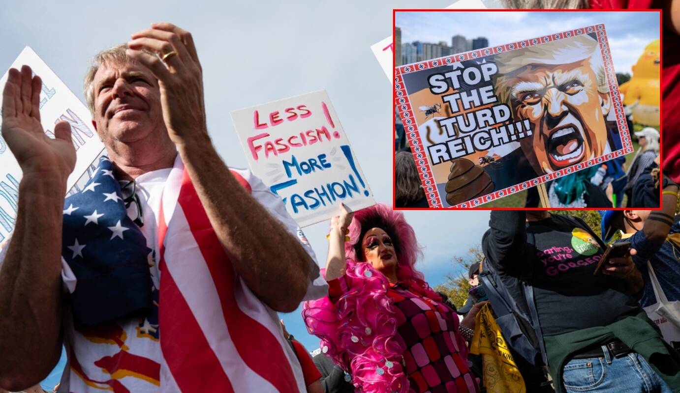  JAV – protestai prieš Trumpą