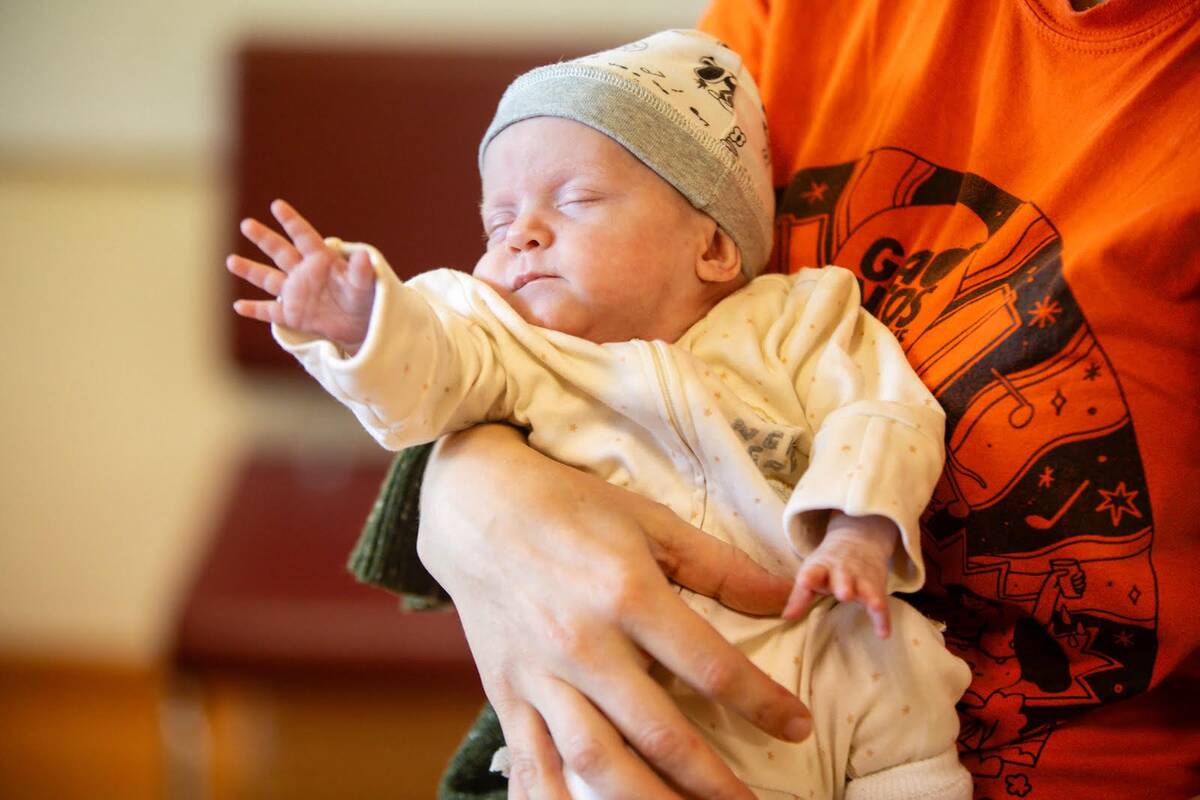 Rekordiškai mažo dydžio naujagimė