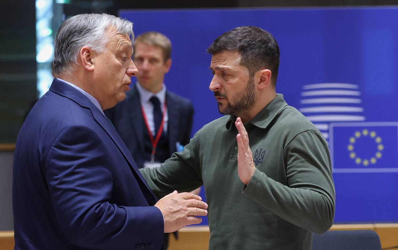 Orbanas kaltina Zelenskį moraliniu šantažu