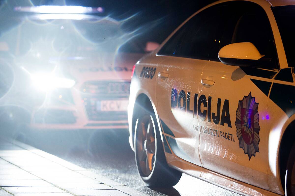 Vilniuje BMW partrenkė pėsčiąjį