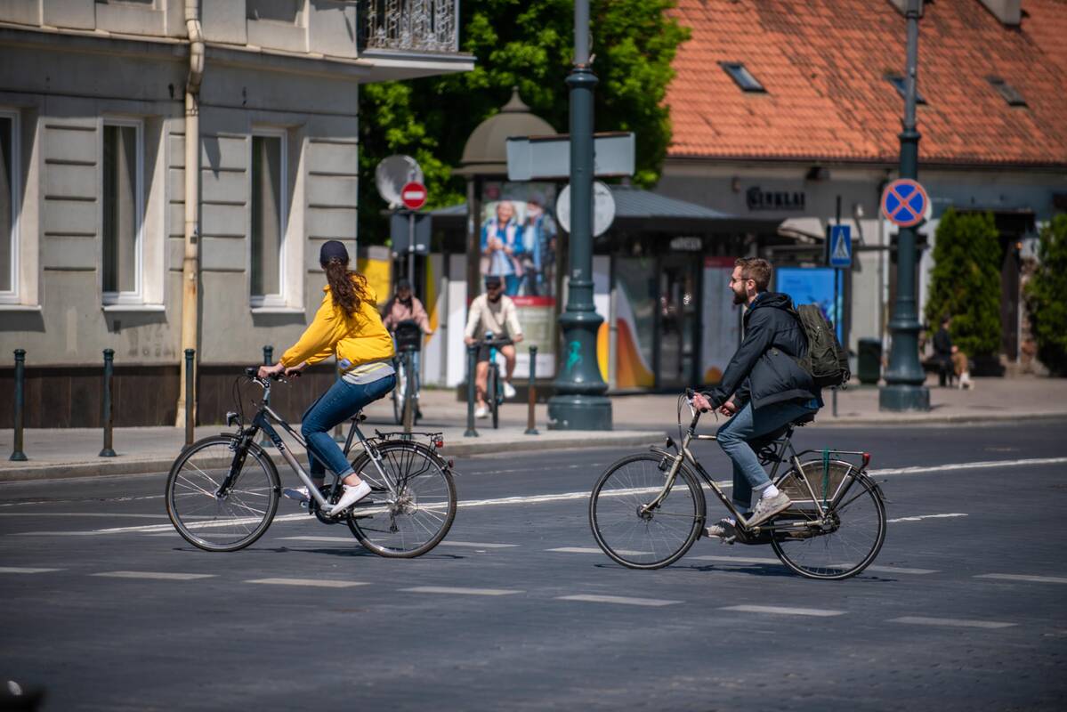 Vilnius įtrauktas į dviratininkams draugiškiausių pasaulio miestų reitingą