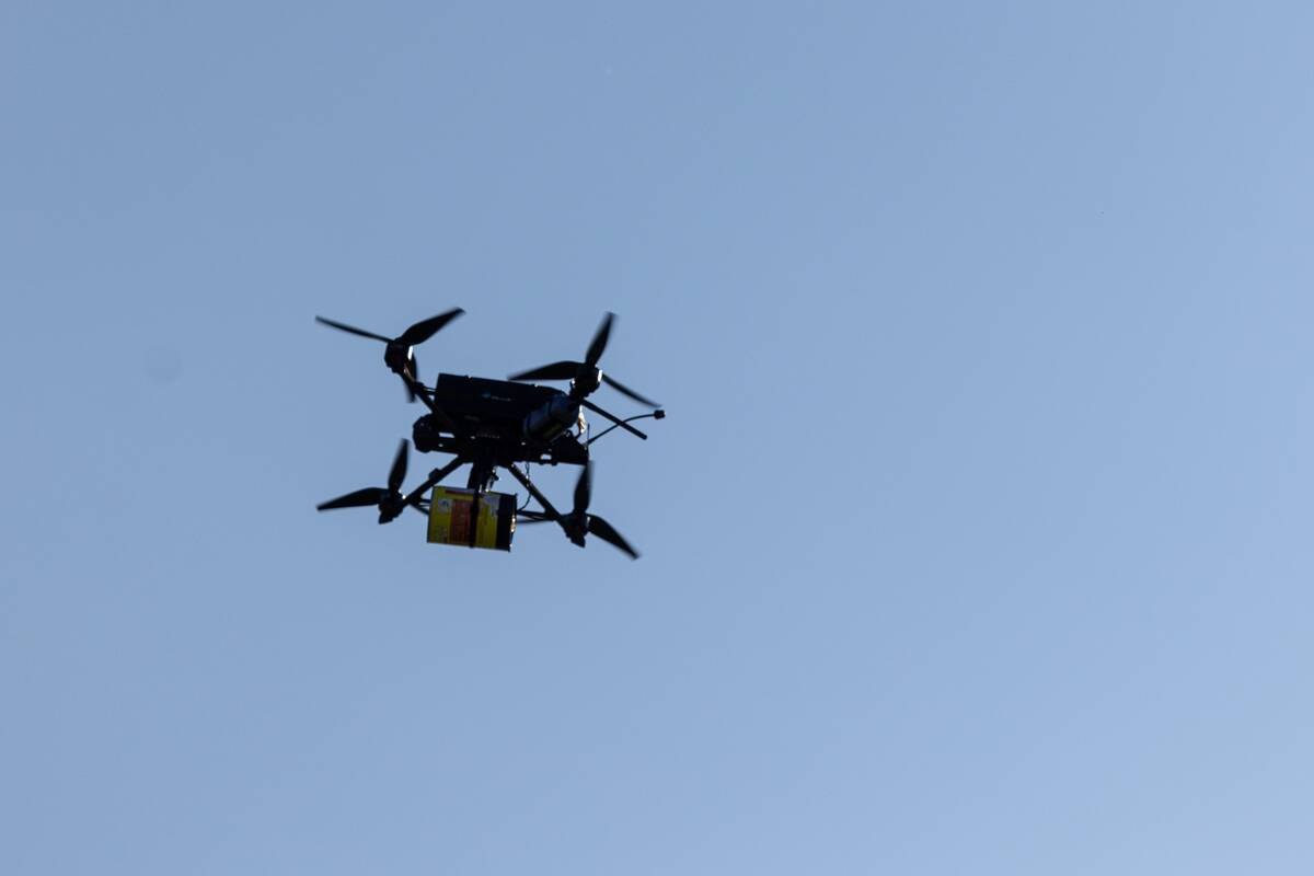 Sulaikytas droną šalia Vilniaus oro uosto pakėlęs asmuo