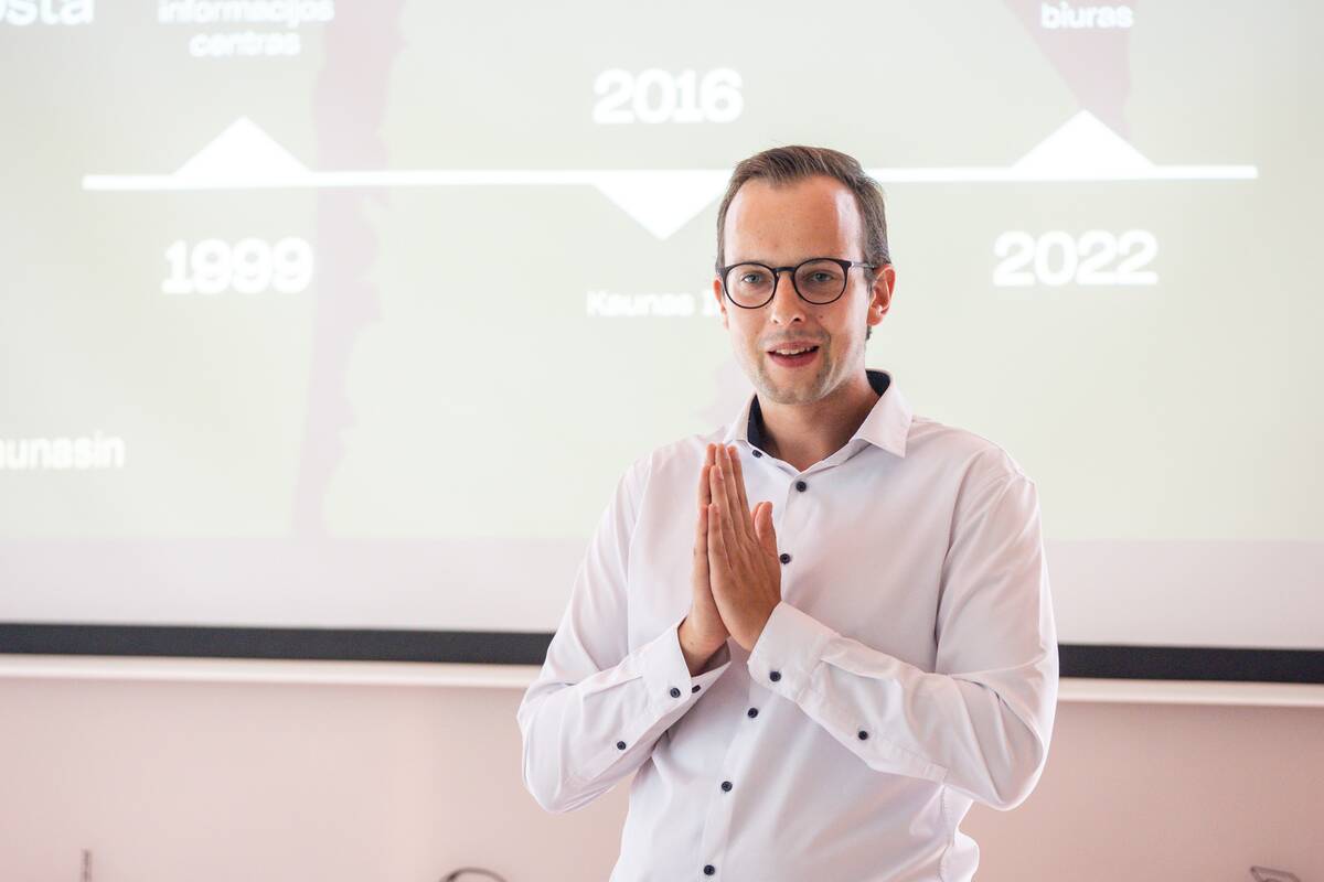 Perspektyvu: labai stipria Kauno korta T. Stankevičius vadina medicininį, sveikatinimo turizmą.