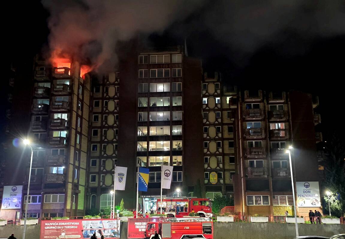 Gaisras senelių namuose nusinešė vienuolika gyvybių