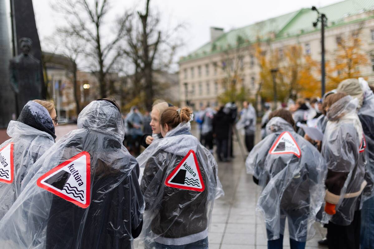 Kultūrininkai rengia dar vieną mitingą: reikalaus valdančiųjų atsakomybės