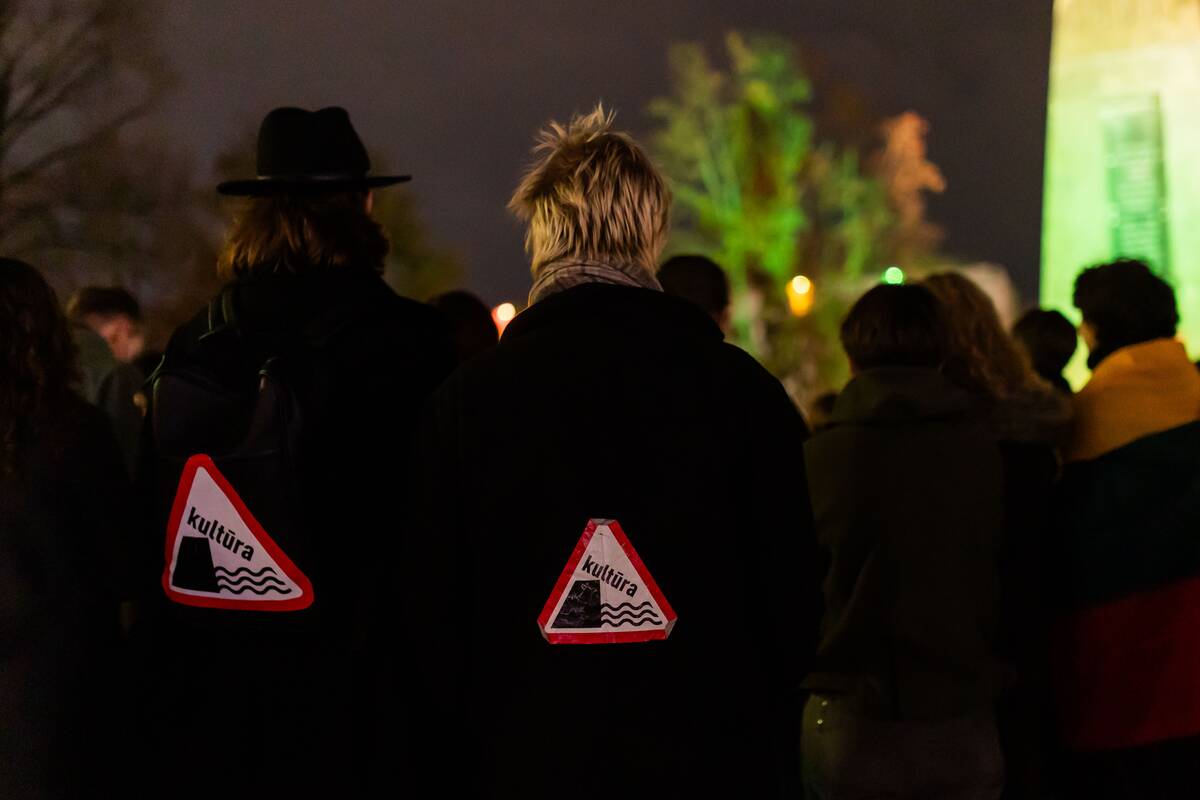 Kaune prasideda kultūros bendruomenės protesto akcijos