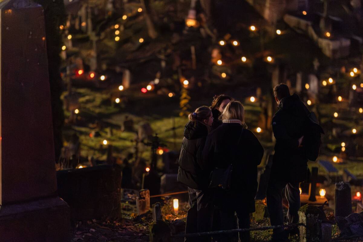 Vilniaus kapinės Visų Šventųjų dieną