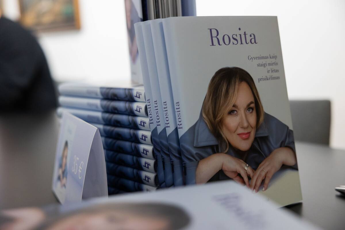 Rositos Čivilytės knygos pristatymas