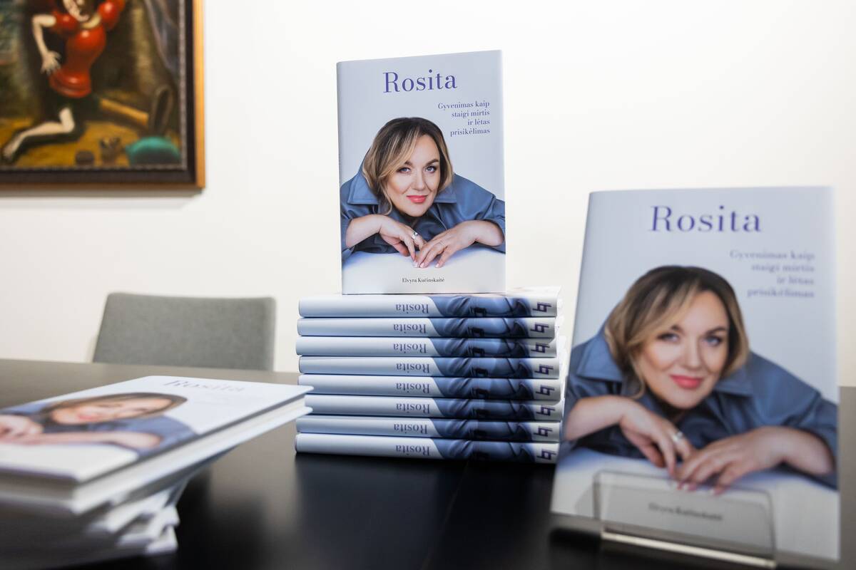 Rositos Čivilytės knygos pristatymas