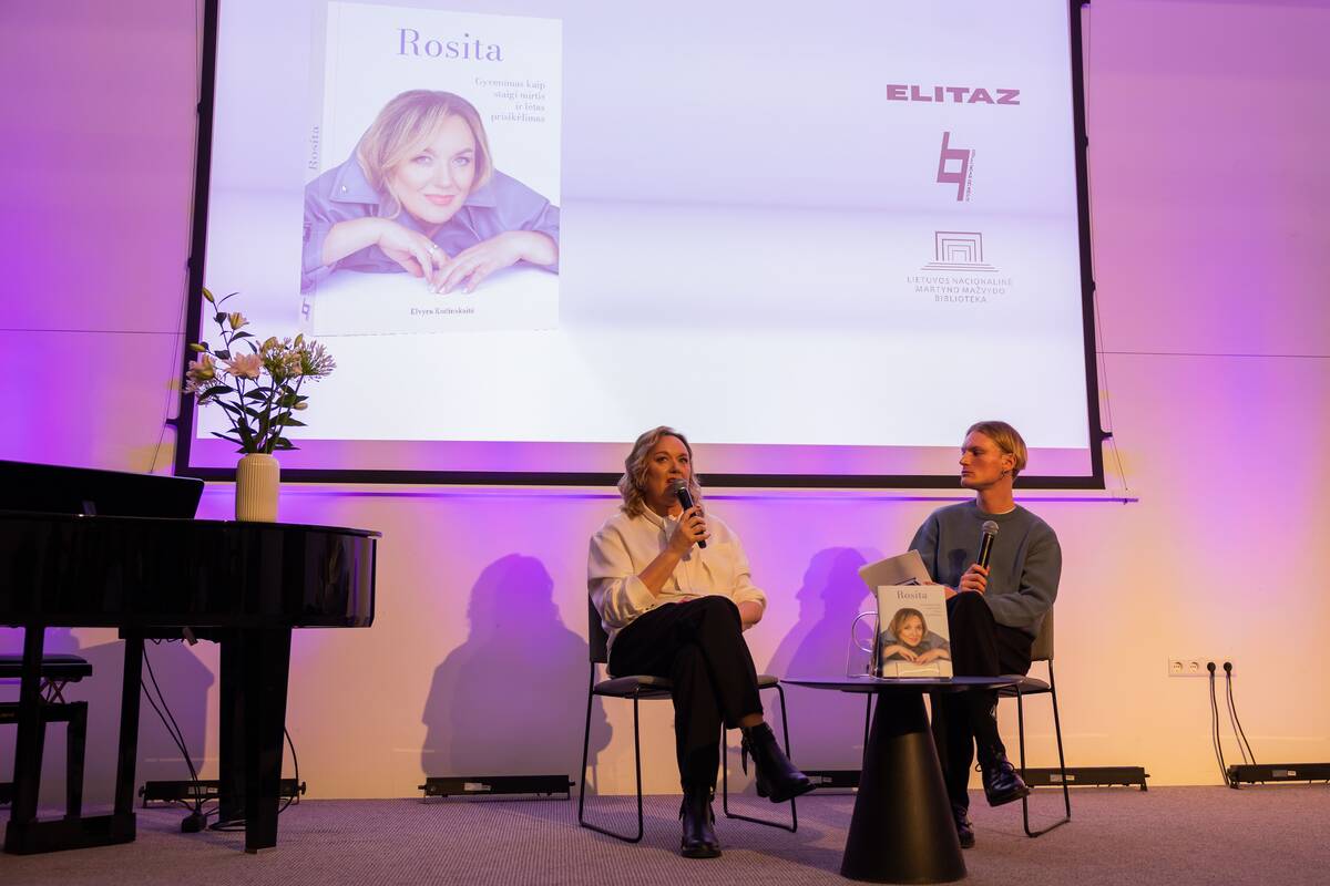 Rositos Čivilytės knygos pristatymas