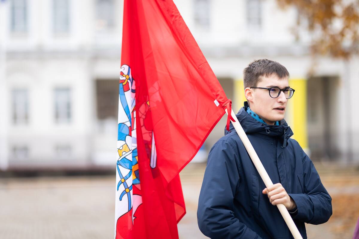 Protestas „KAM ministro postas?“