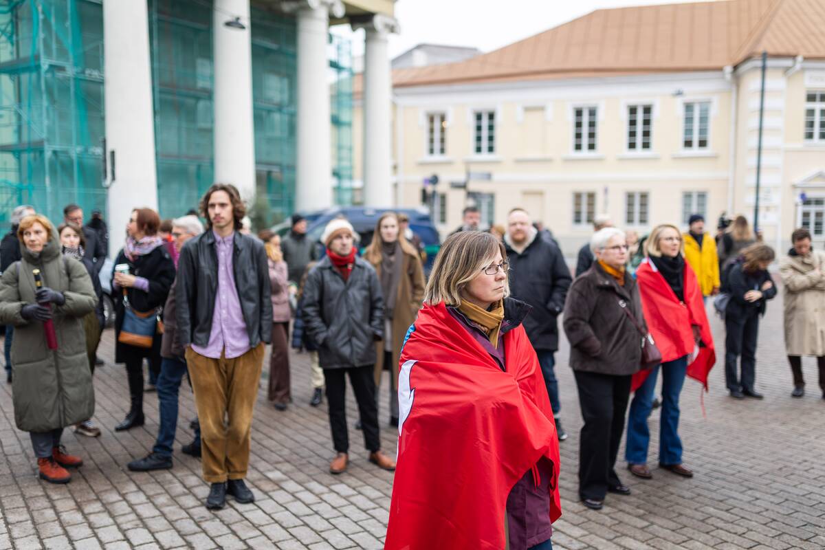 Protestas „KAM ministro postas?“